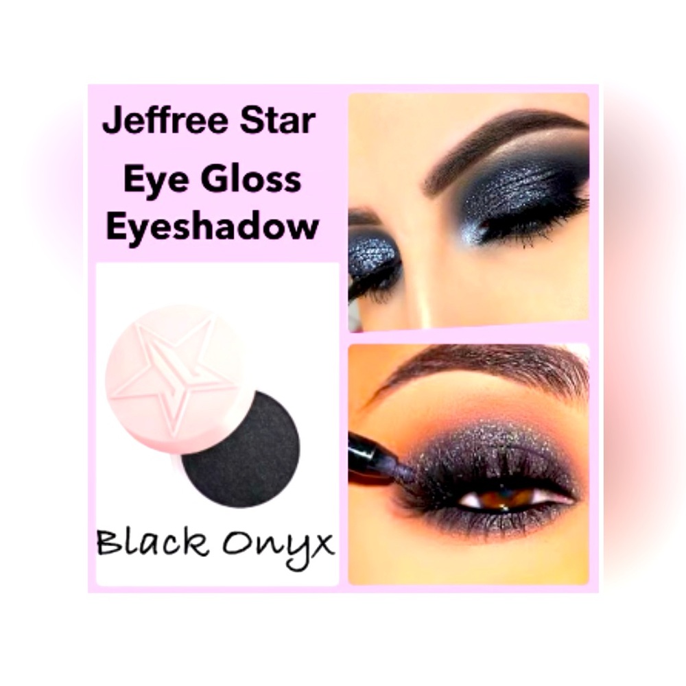 Jeffree Star Black Onyx Eye Gloss Eyeshadow, NIB